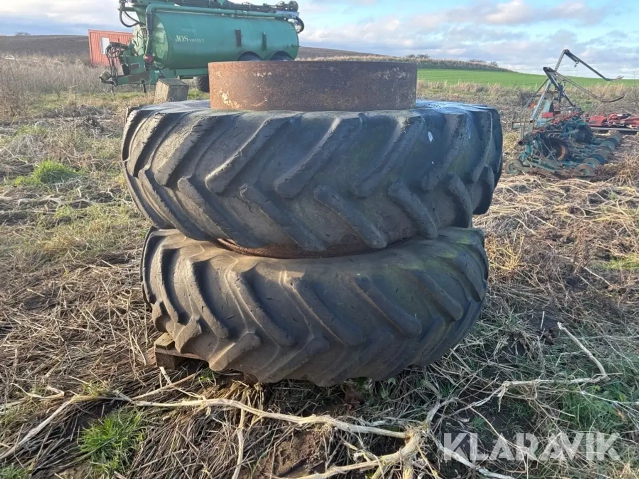 Billede 3 - Tvillingerhjul Alliance Power drive radial HT