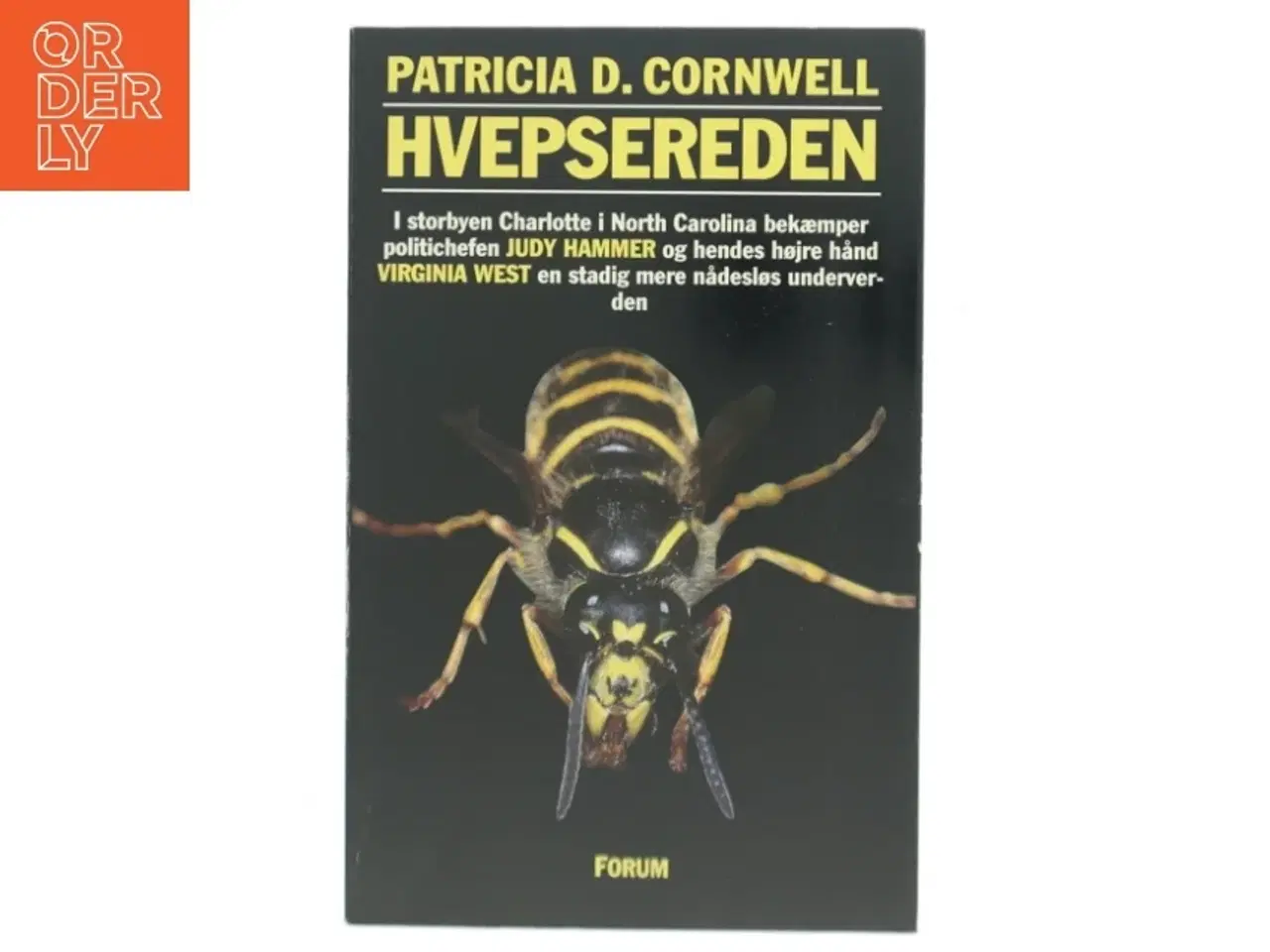 Billede 1 - Hvepsereden af Patricia D. Cornwell (Bog)