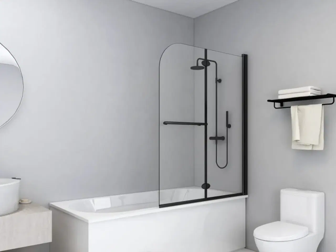 Billede 4 - Foldbar brusekabine 