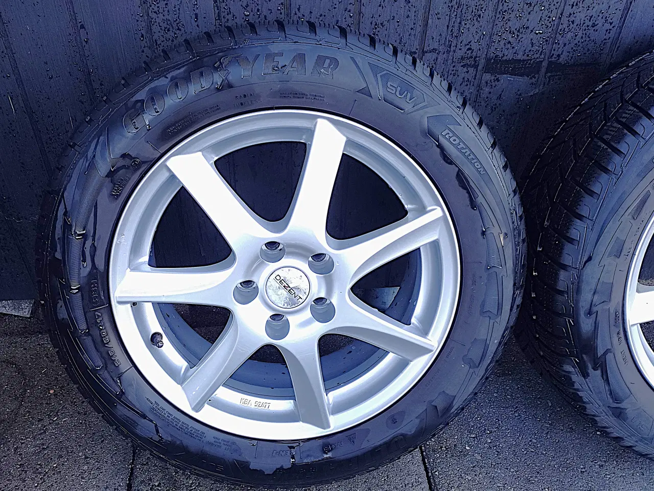 Billede 3 - 5X114,3 Alu-fælge på vinterdæk