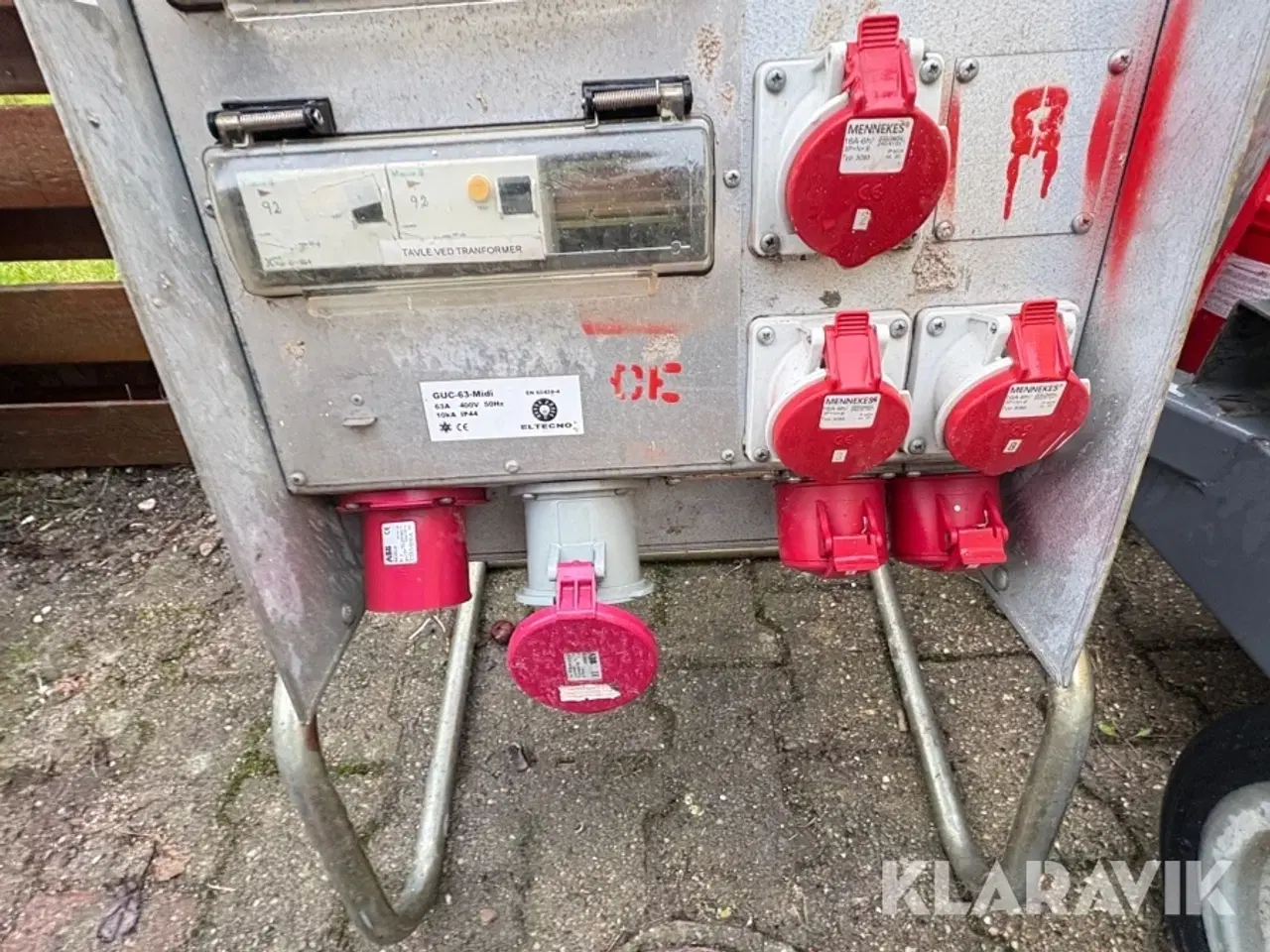 Billede 6 - Byggestrømtavle