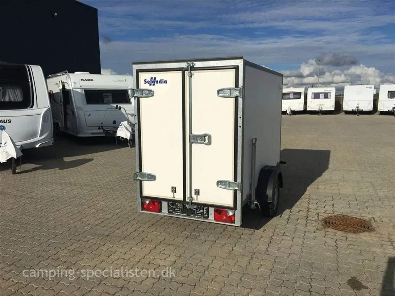 Billede 3 - 2024 - Selandia Cargo trailer TFR 250   Ny Mini Cargo Trailer  model 2024 kan bestilles hjem hos os i Aarhus og Silkeborg