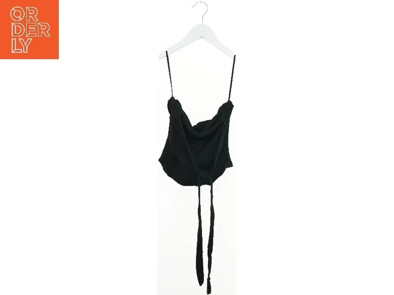 Billede 1 - Sort halterneck top fra SHEIN  (str. XS)