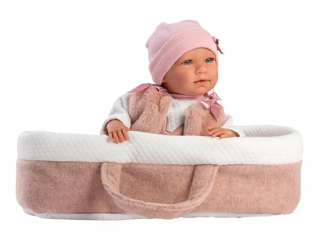 Billede 3 - Dukke med tilbehør Llorens Mimi Pink 40 cm med lift