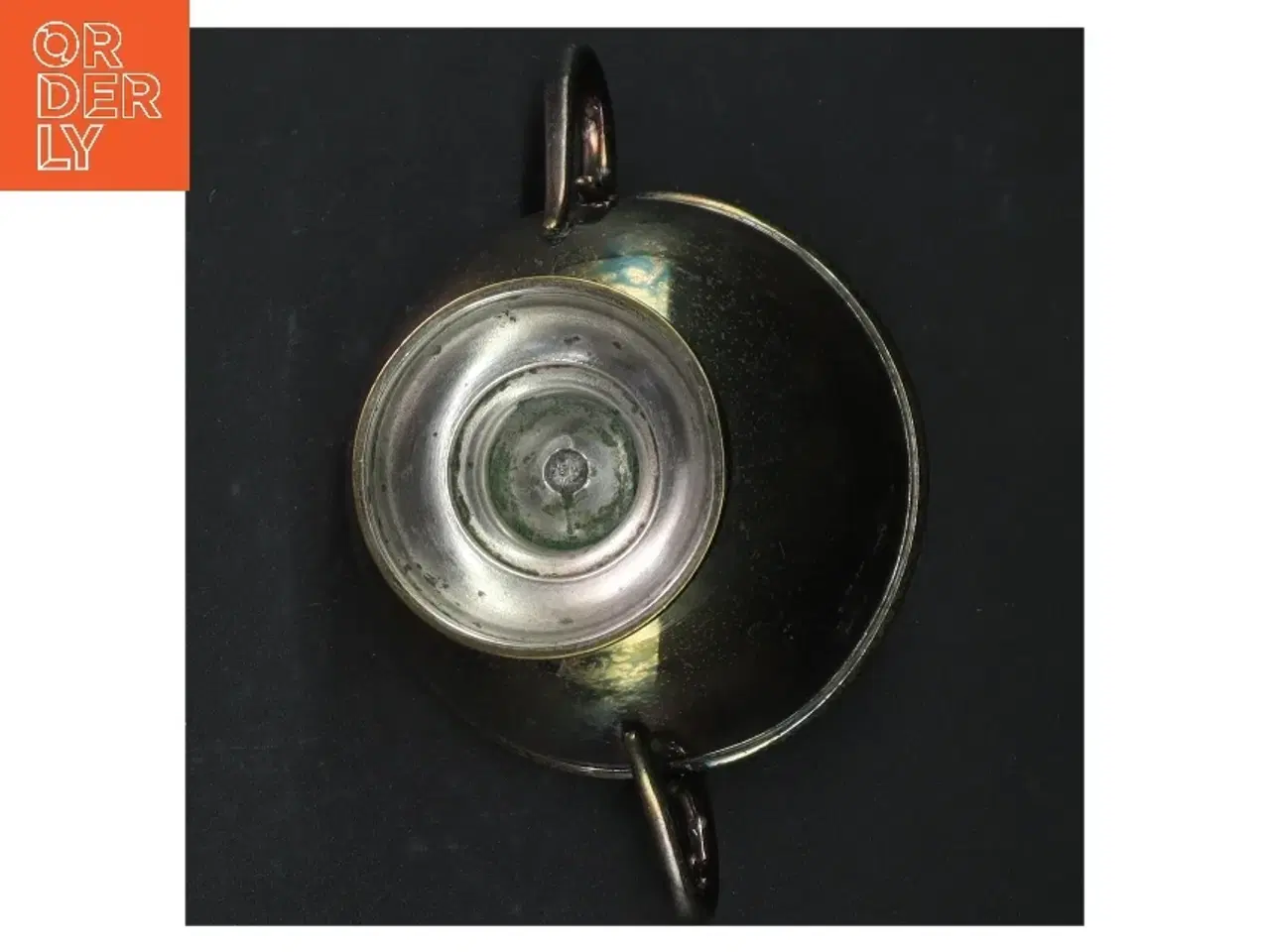 Billede 4 - Vintage plet sukkerkop med håndtag (str. Ø. 10 cm)