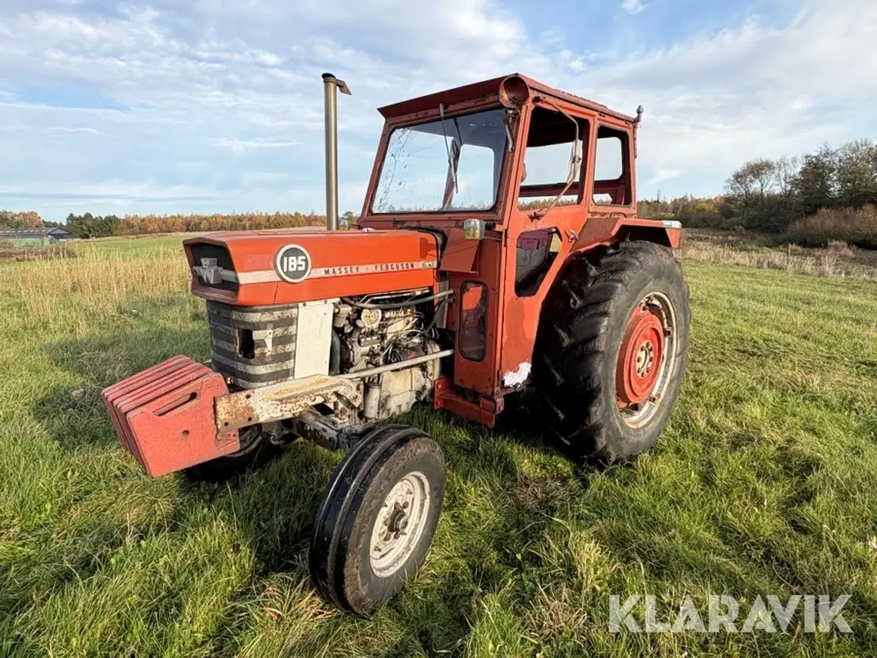Billede 1 - Traktor Massey Ferguson 185