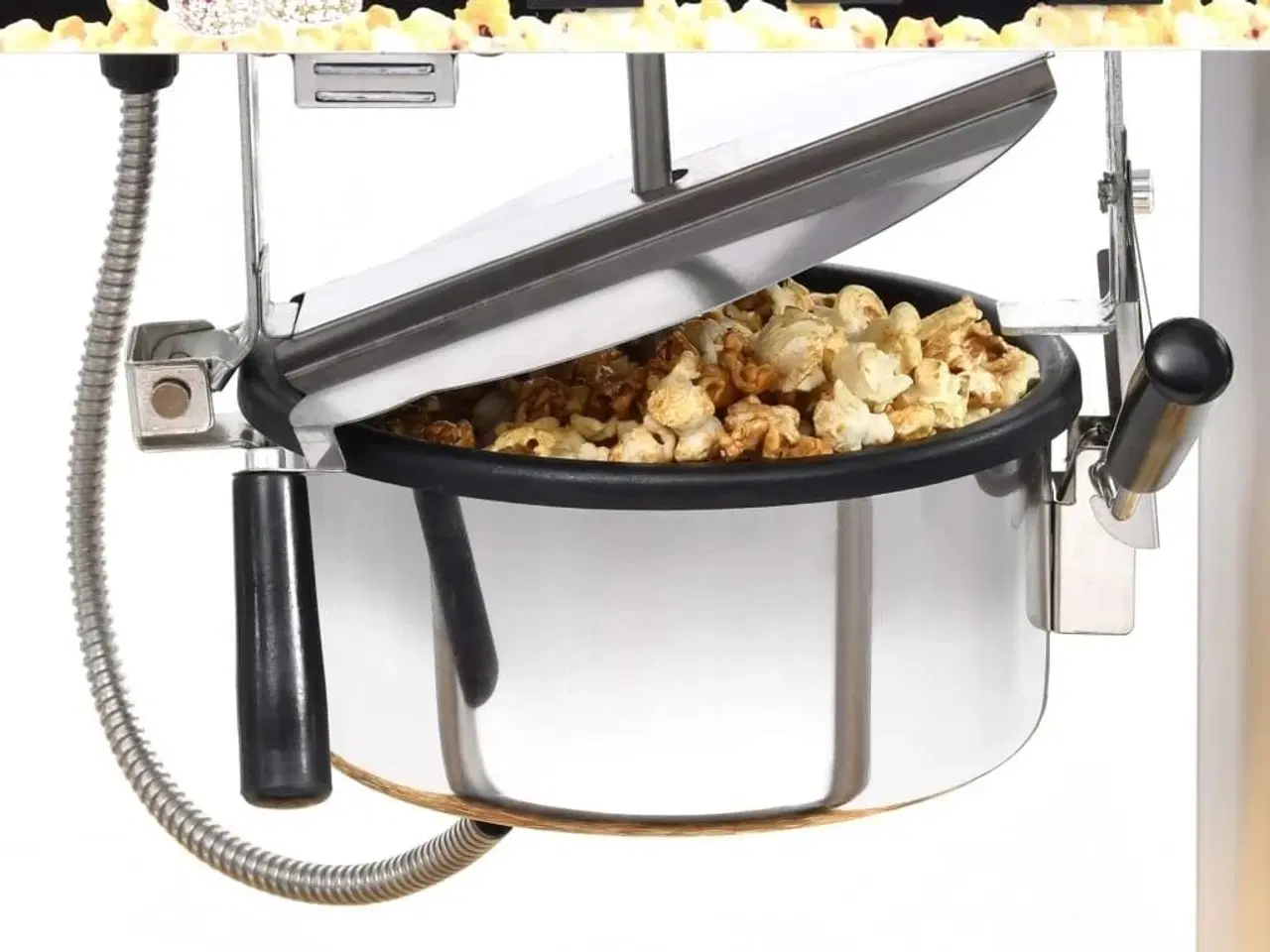 Billede 3 - Popcornmaskine med teflongryde 1400 W