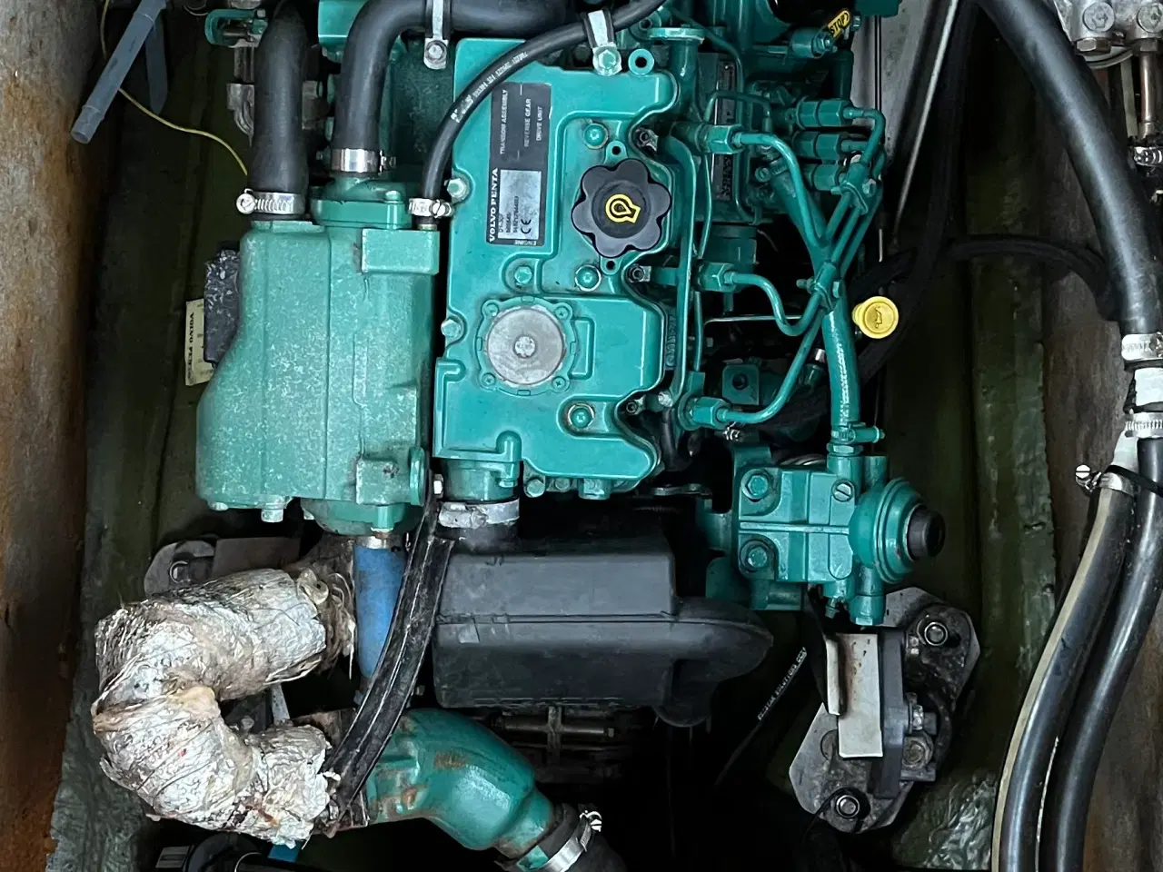 Billede 4 - Motorsejlbåd LM27 med nyere ferskvandskølet Volvo 