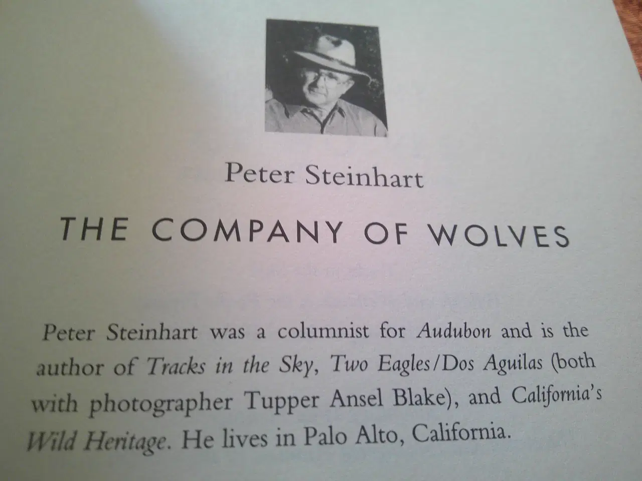 Billede 2 - The company of wolves, Peter Steinhart,