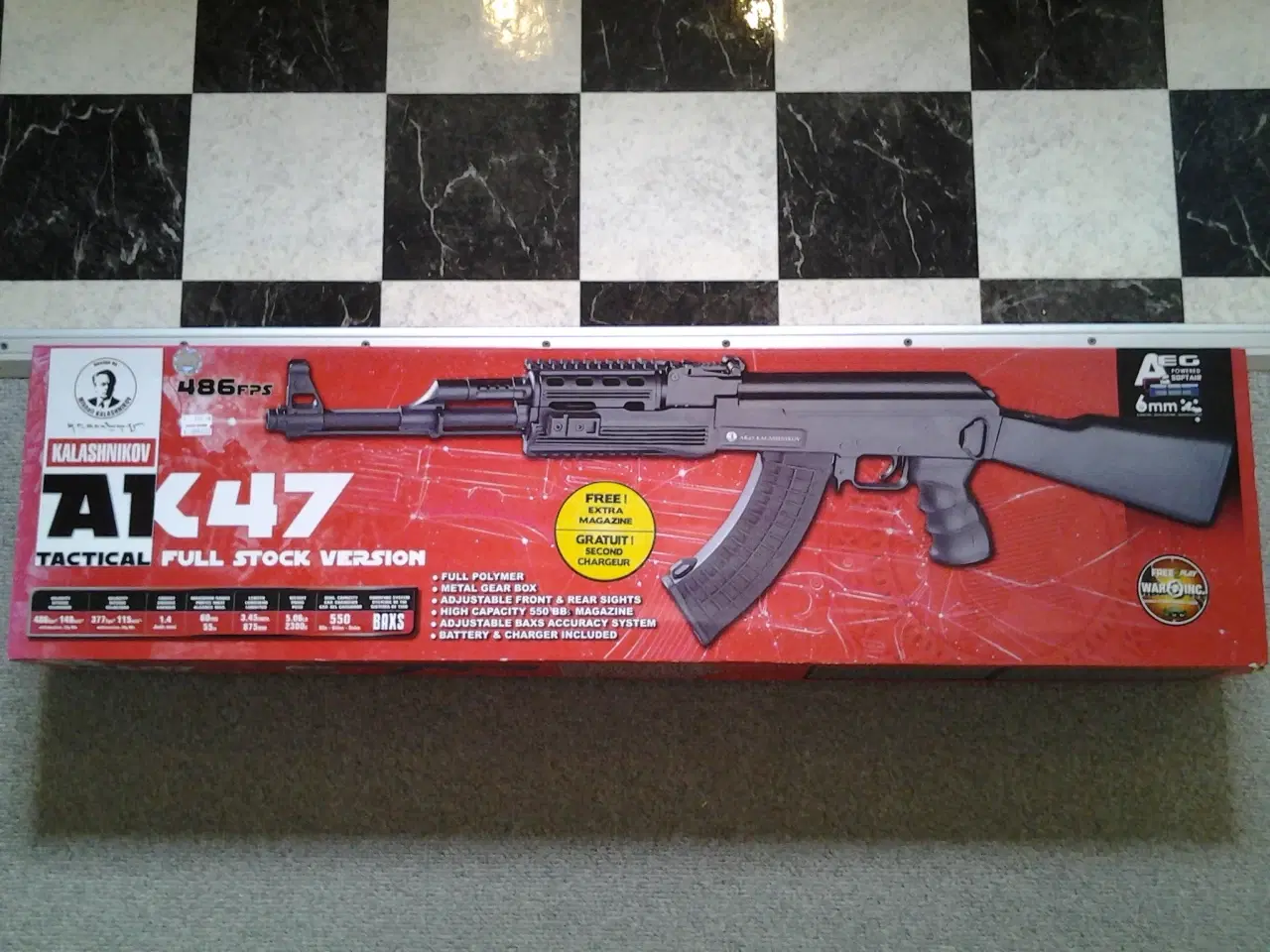 Billede 1 - Hardball, Cybergun/Cyma AK-47 Tactical (AEG)