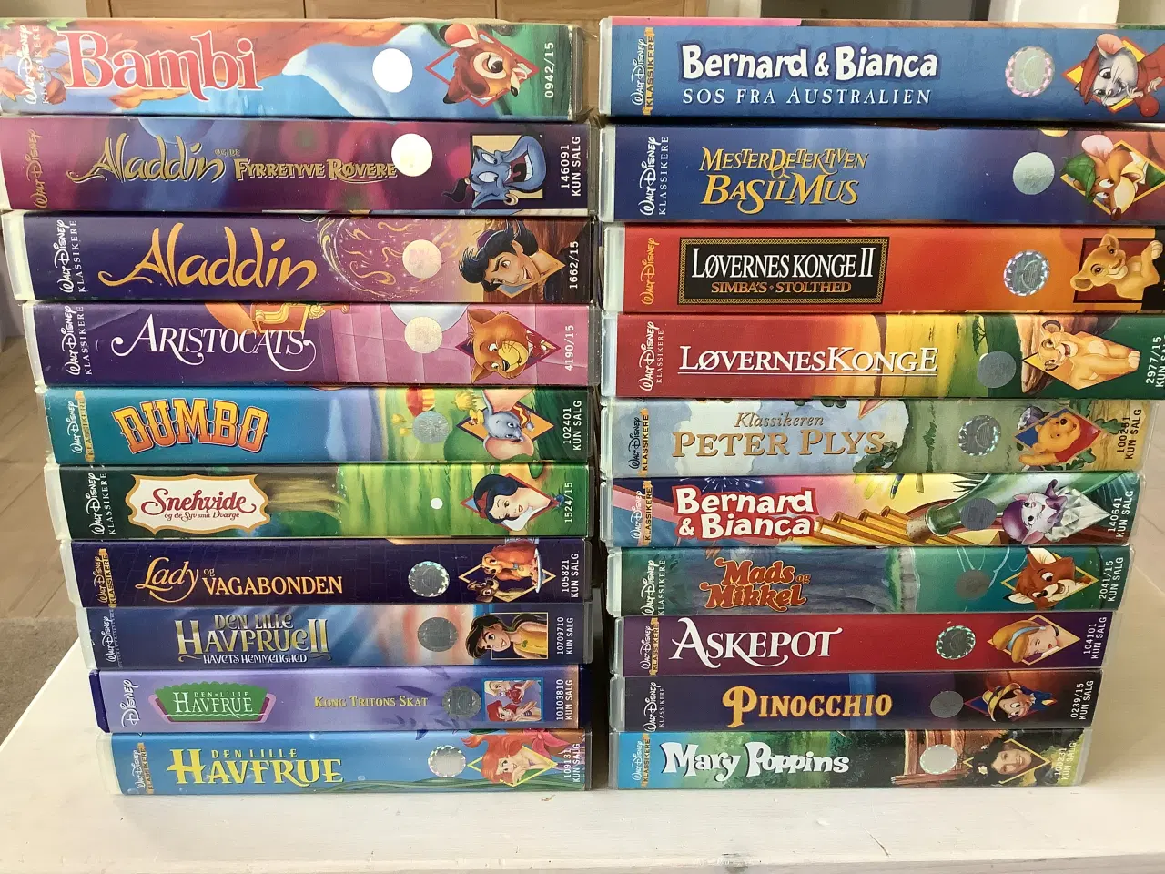 Billede 1 - VHS Walt Disney tegnefilm