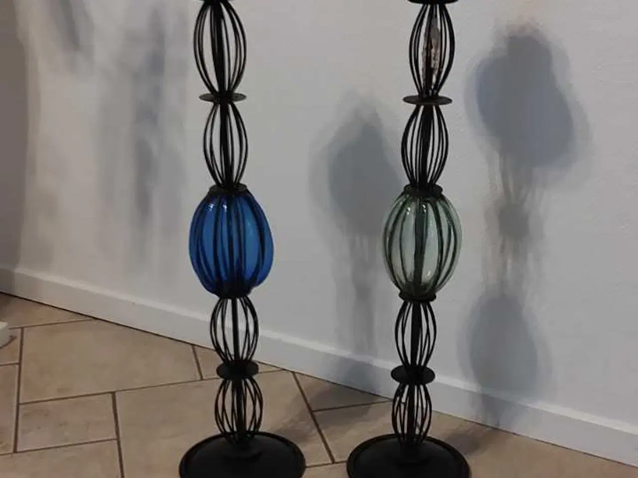 Billede 4 - Antik lysestager