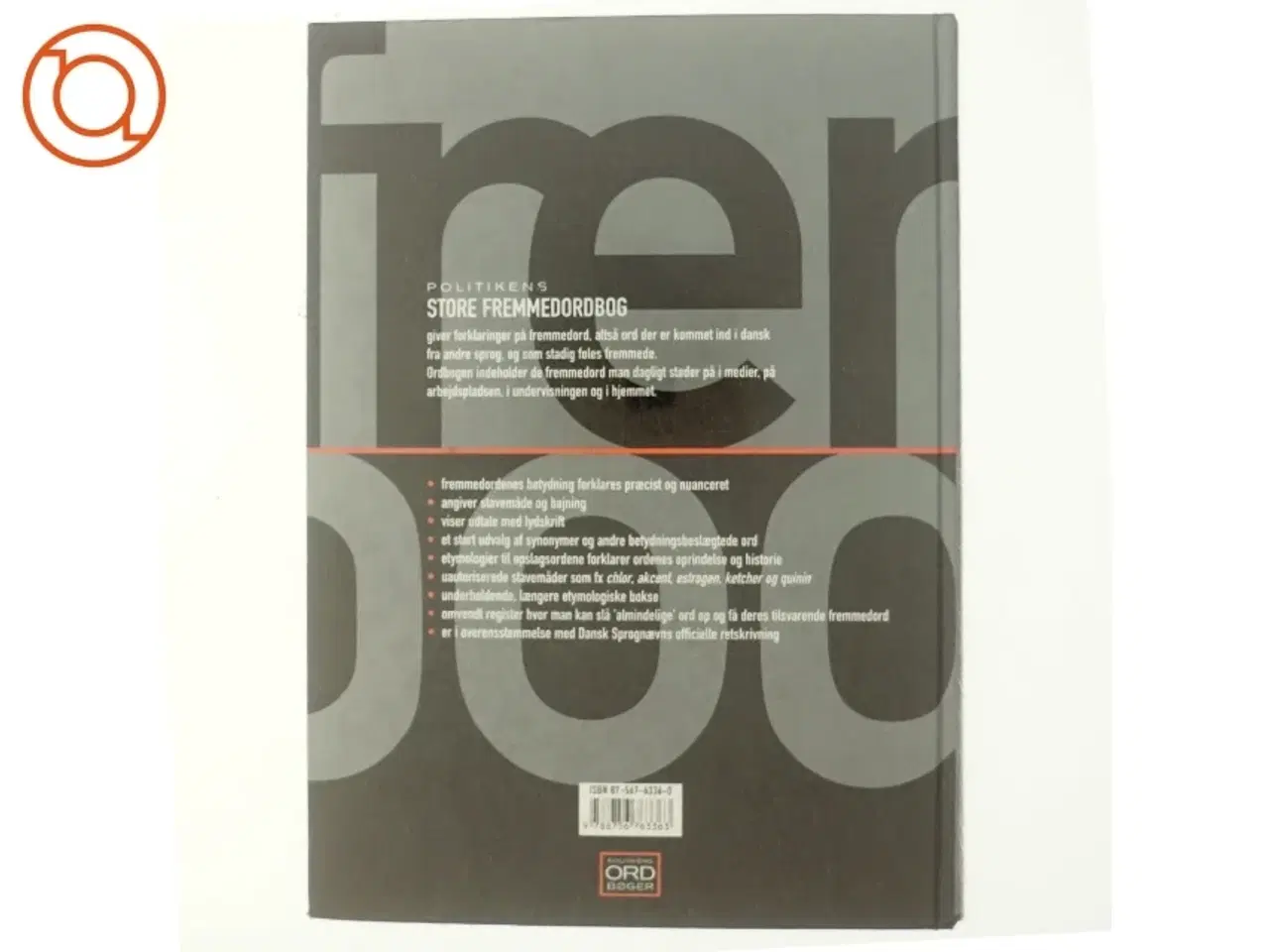 Billede 3 - Politikens store fremmedordbog af Pernille Neergaard-Dibbern (Bog)