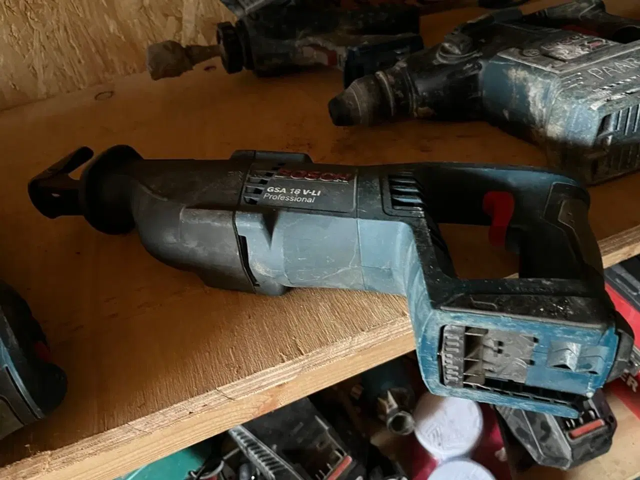 Billede 15 - 6 stk. Værktøj bl.a. Multicutter, Borehammer, Bajonetsav BOSCH