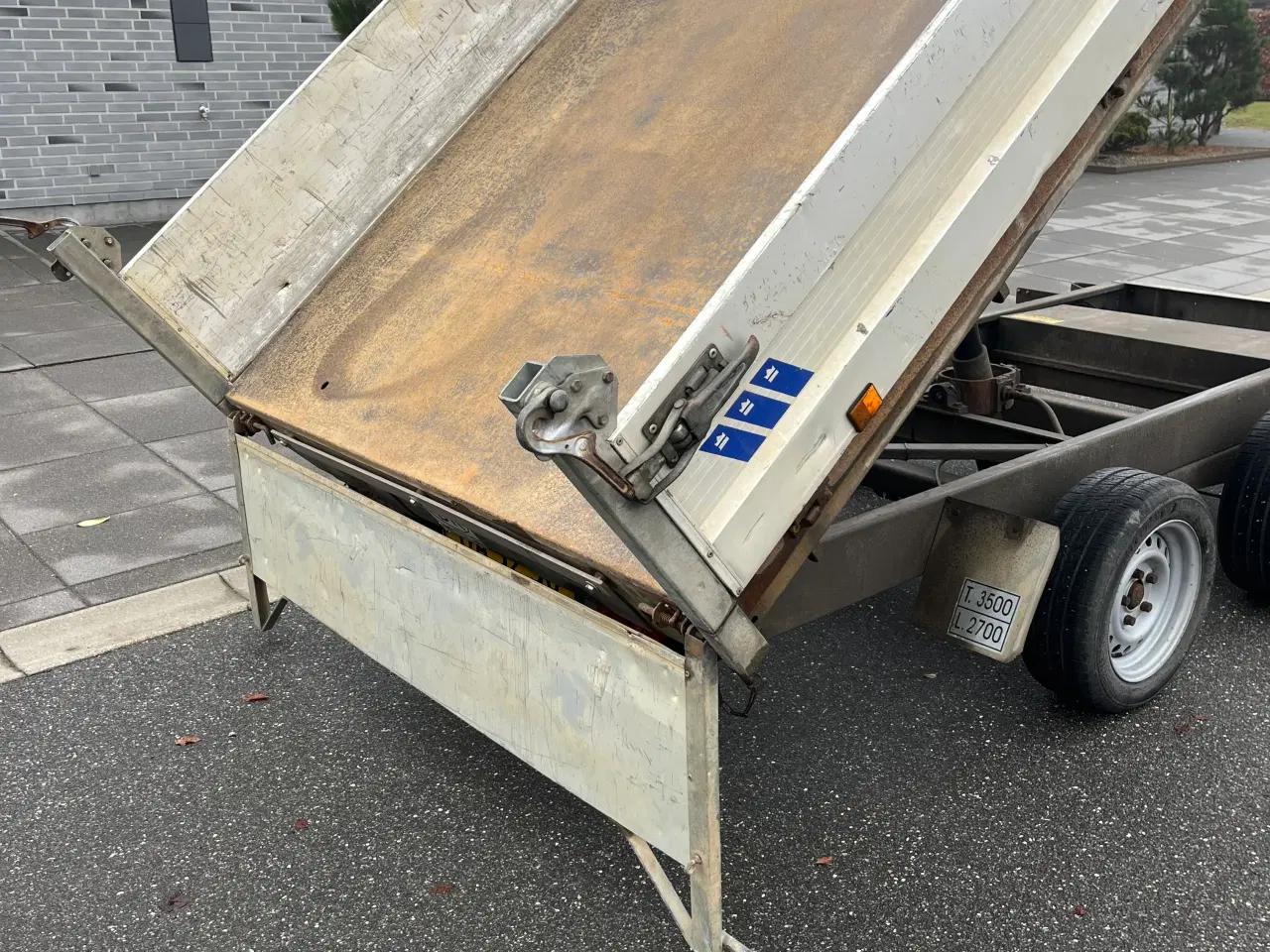 Billede 7 - Variant 3500kg 3-vejs tiptrailer
