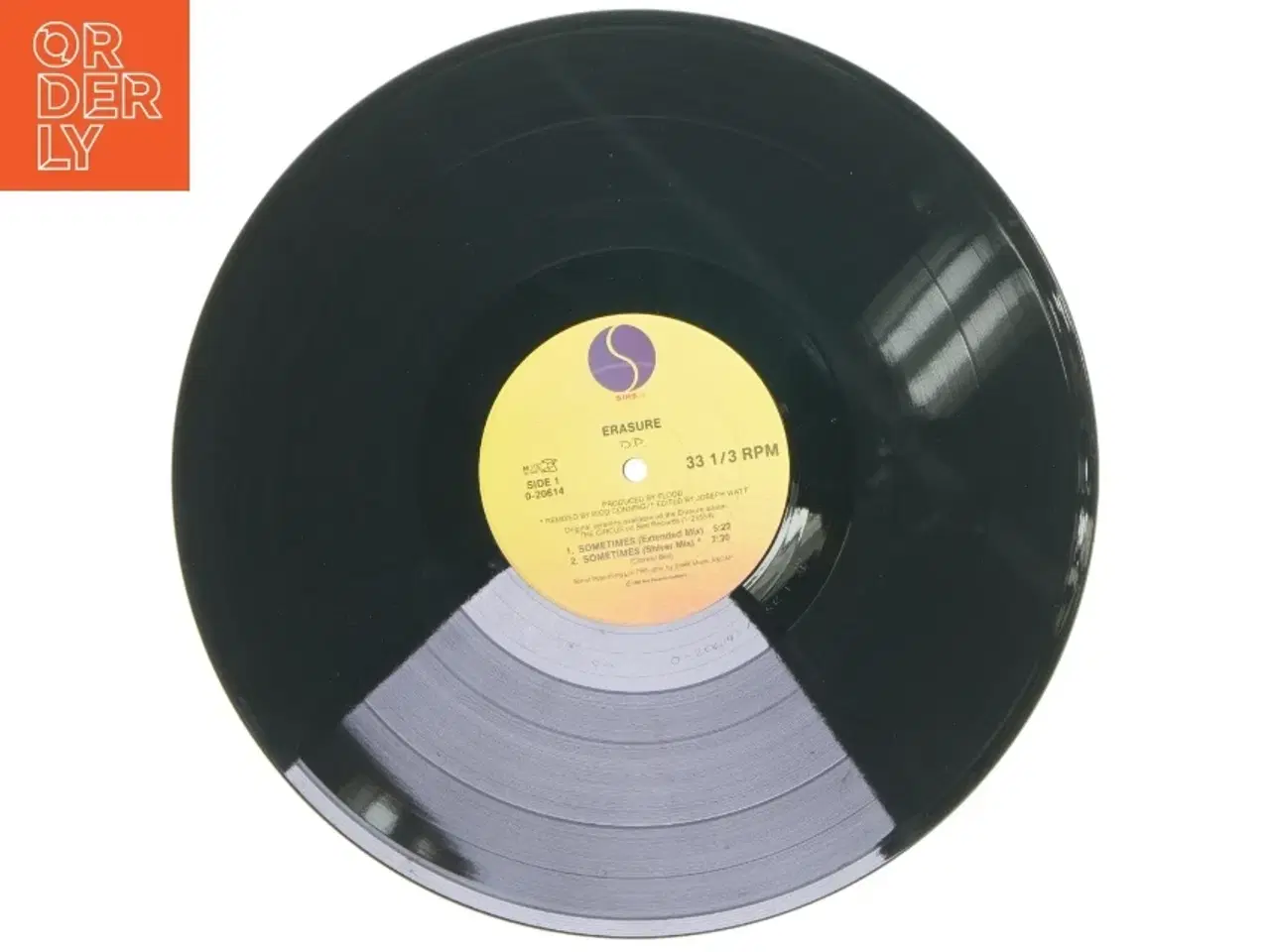 Billede 2 - Erasure Sometimes Maxi Single Vinyl