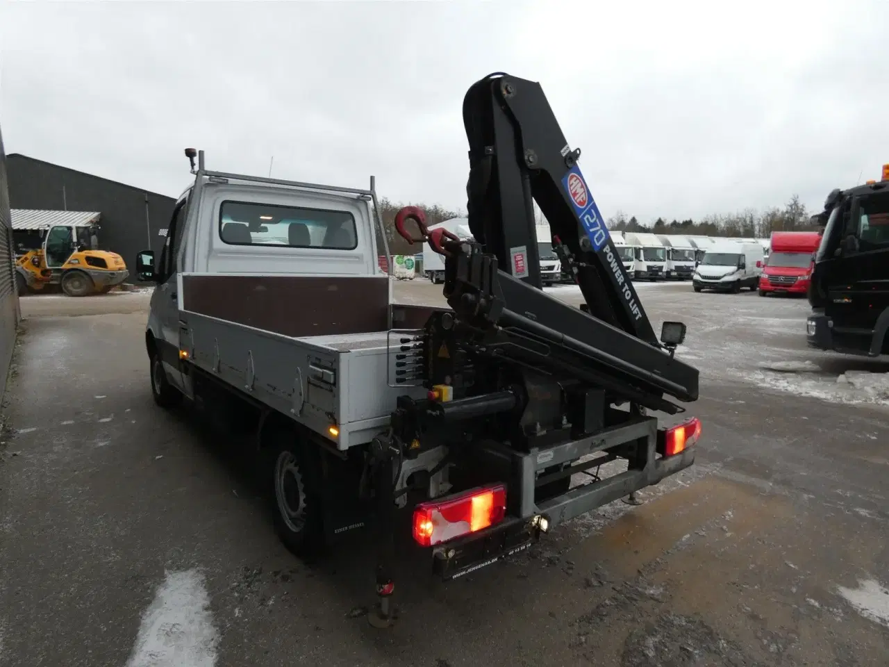 Billede 6 - Mercedes-Benz Sprinter 316 2,1 CDI Kranbil RWD 163HK Ladv./Chas. Man.