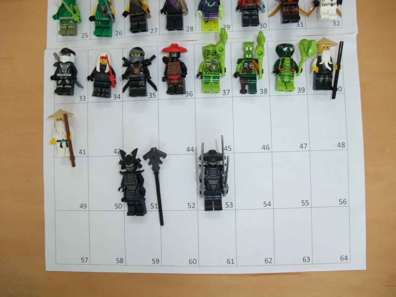 Billede 3 - Lego Ninjago Figurer 