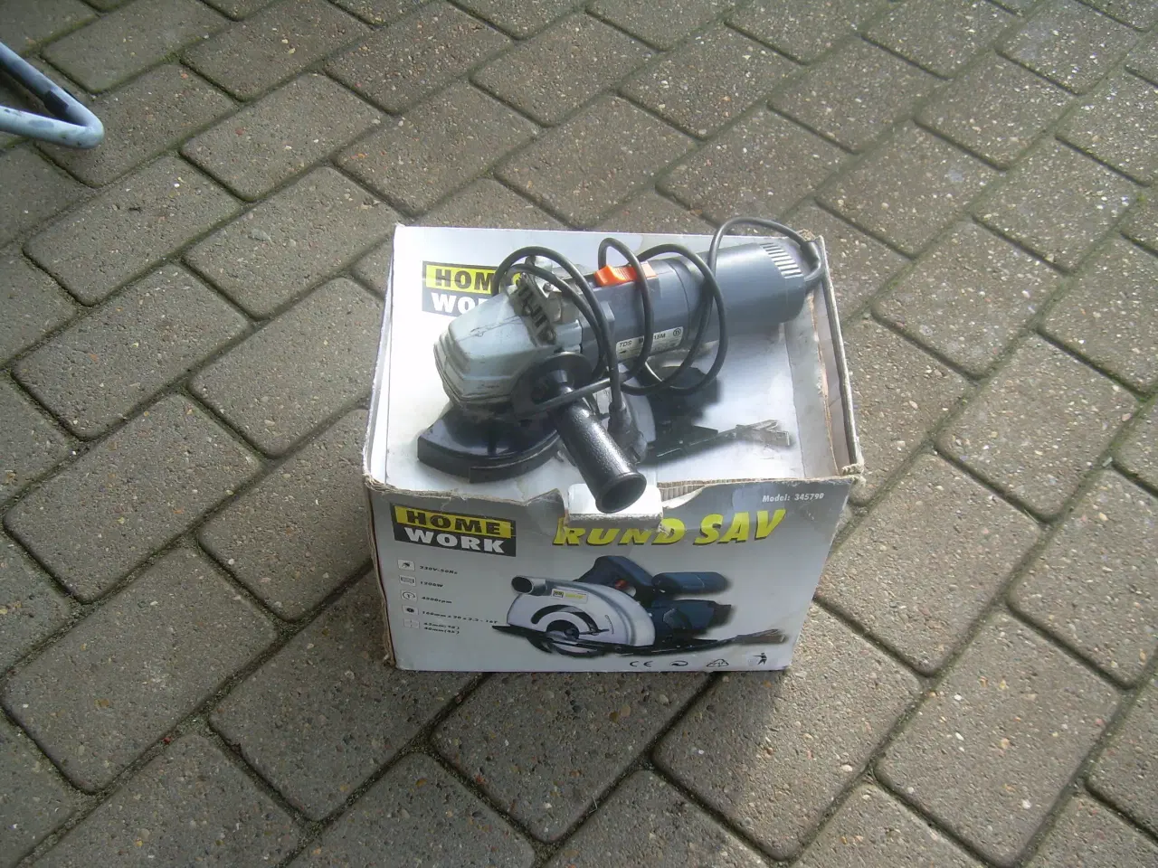 Billede 2 - Rundsav og lille Vinkel sliber billig billig