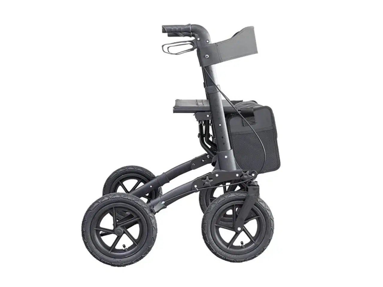 Billede 2 - Lindebjerg Rollator - SPAR 1.500 - HF-200 - Mat sort