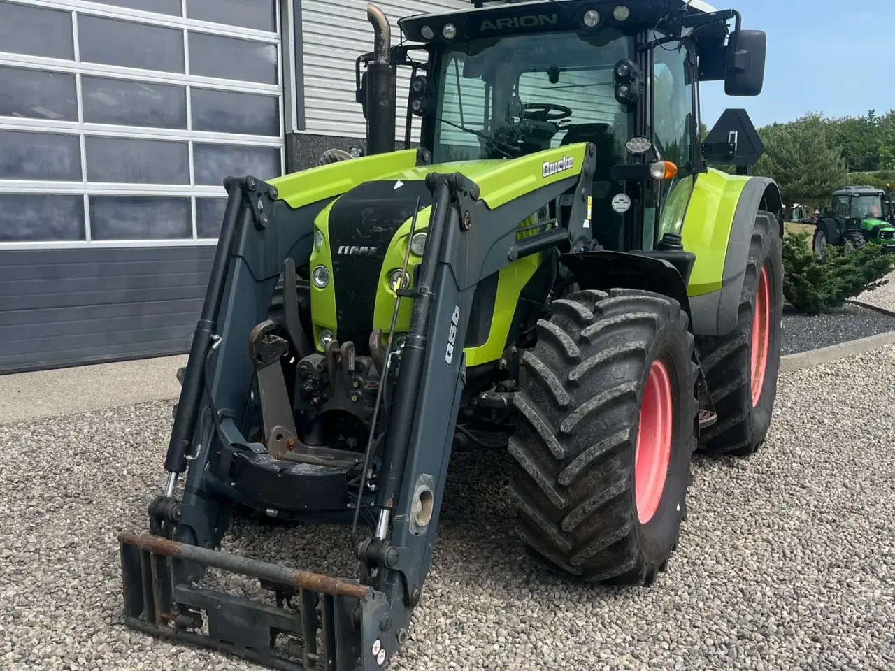 Billede 9 - CLAAS ARION 550 CEBIS Med frontlæsser og frontlift