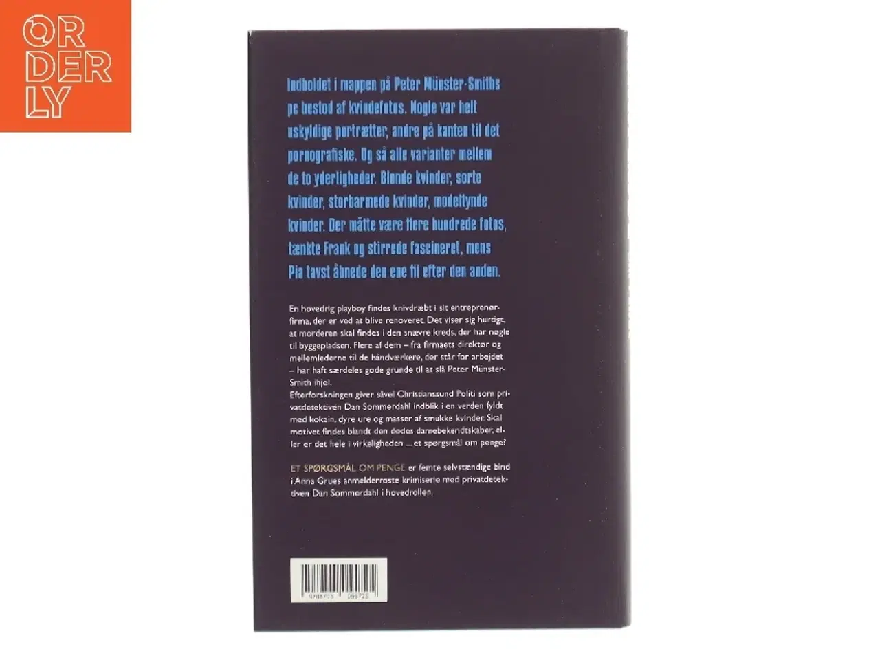 Billede 2 - Et spørgsmål om penge af Anna Grue (Bog)