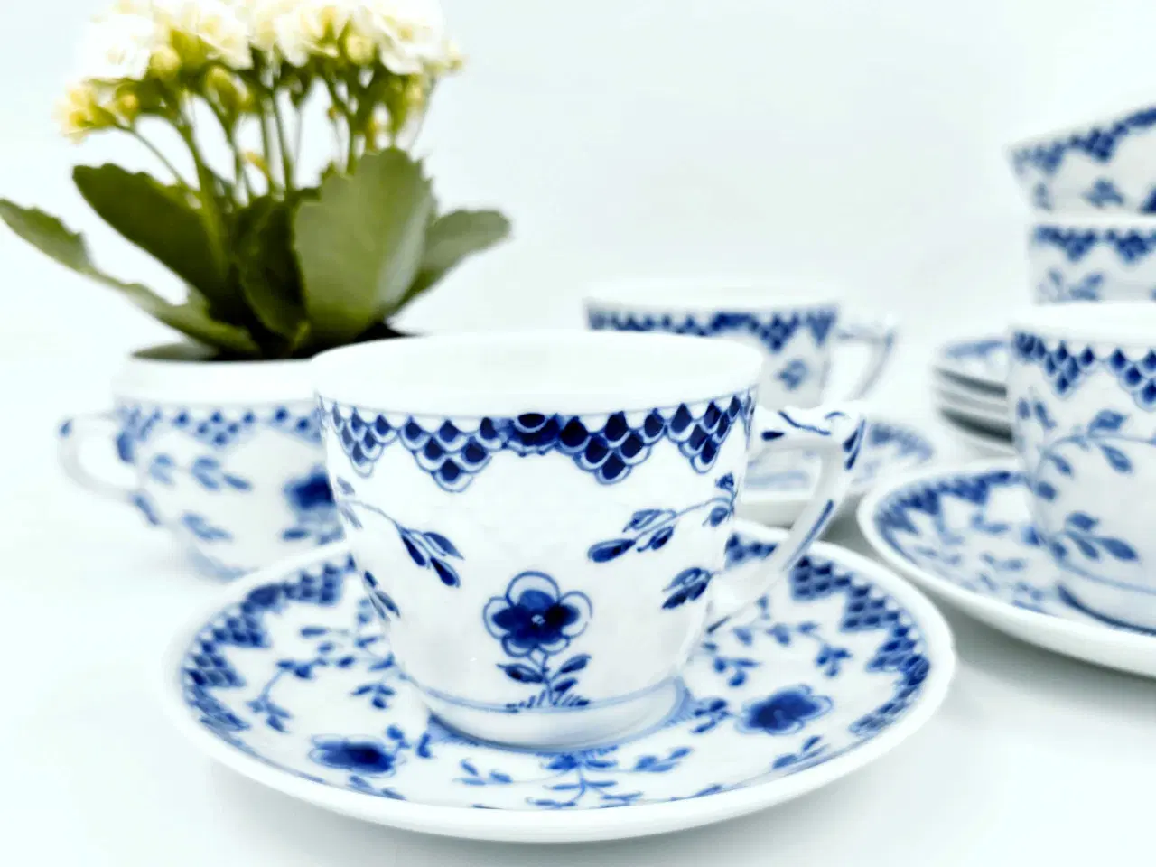 Billede 3 - B&G Dickens Sommerfugl kaffekopper Porcelæn