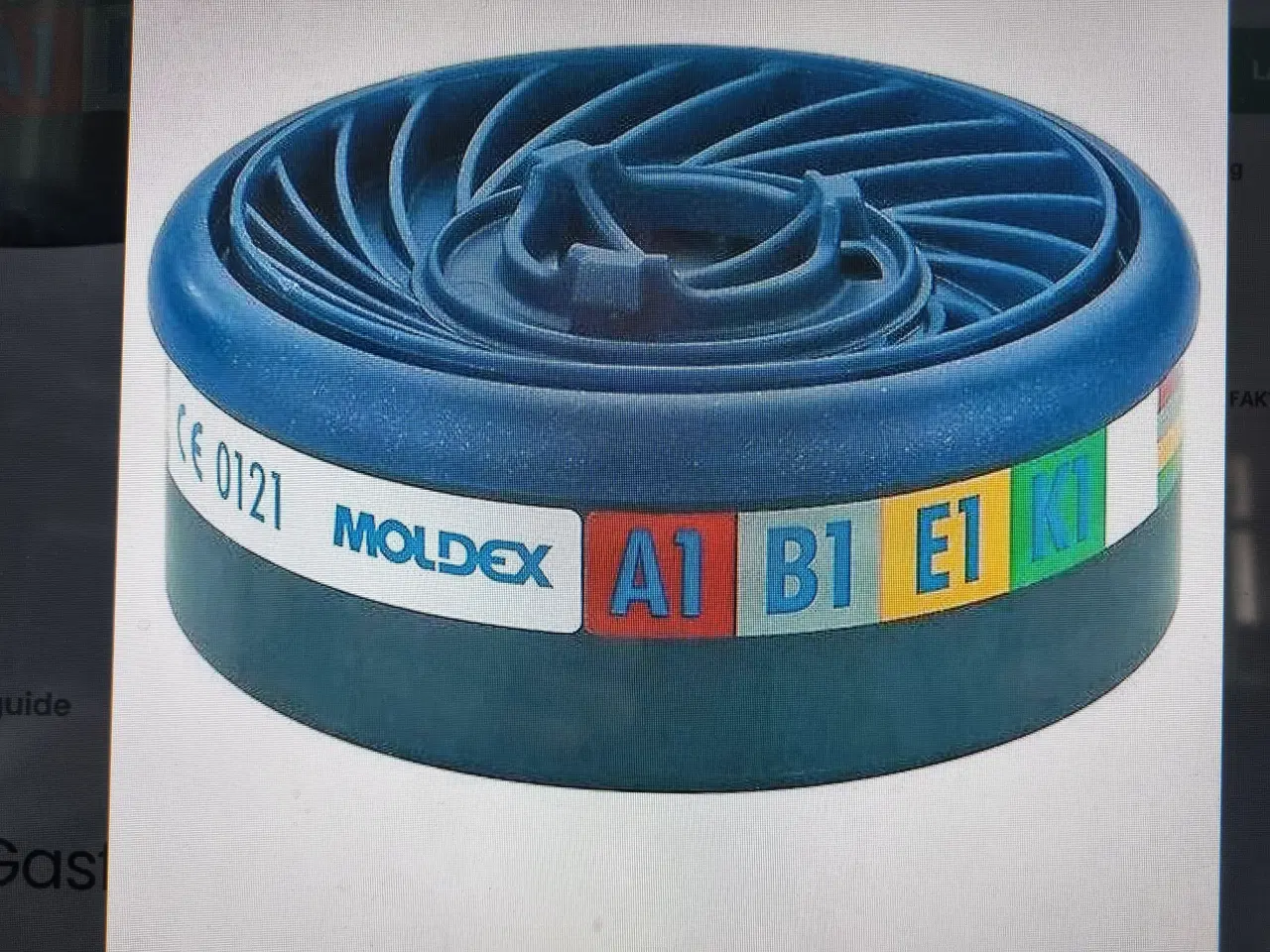 Billede 1 - Gasfilter Moldex 9400 ABEK 1 easy lock