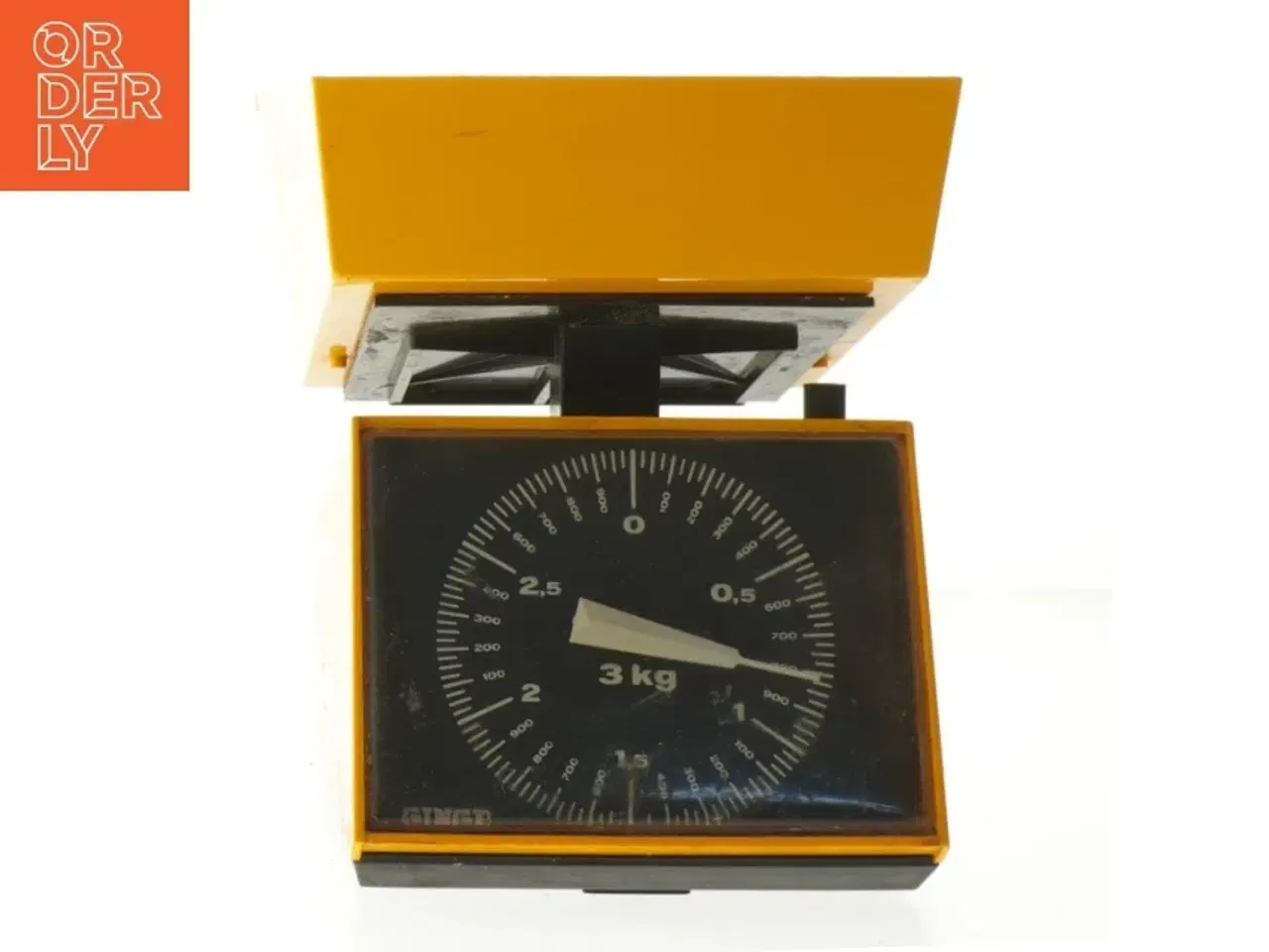 Billede 1 - Gul køkkenvægt fra Ginge (str. 16x18 cm)