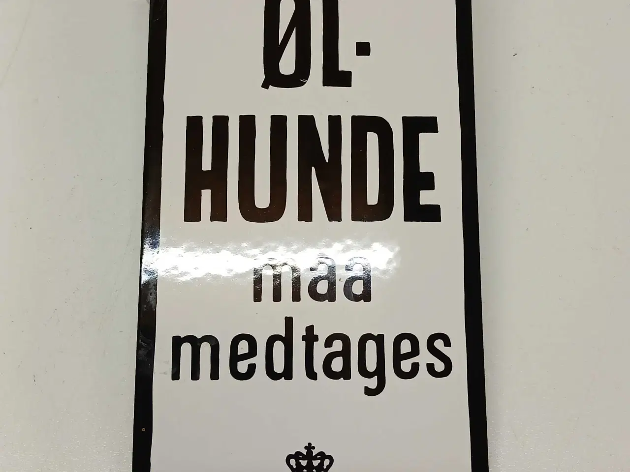 Billede 3 - Emaljeskilt 