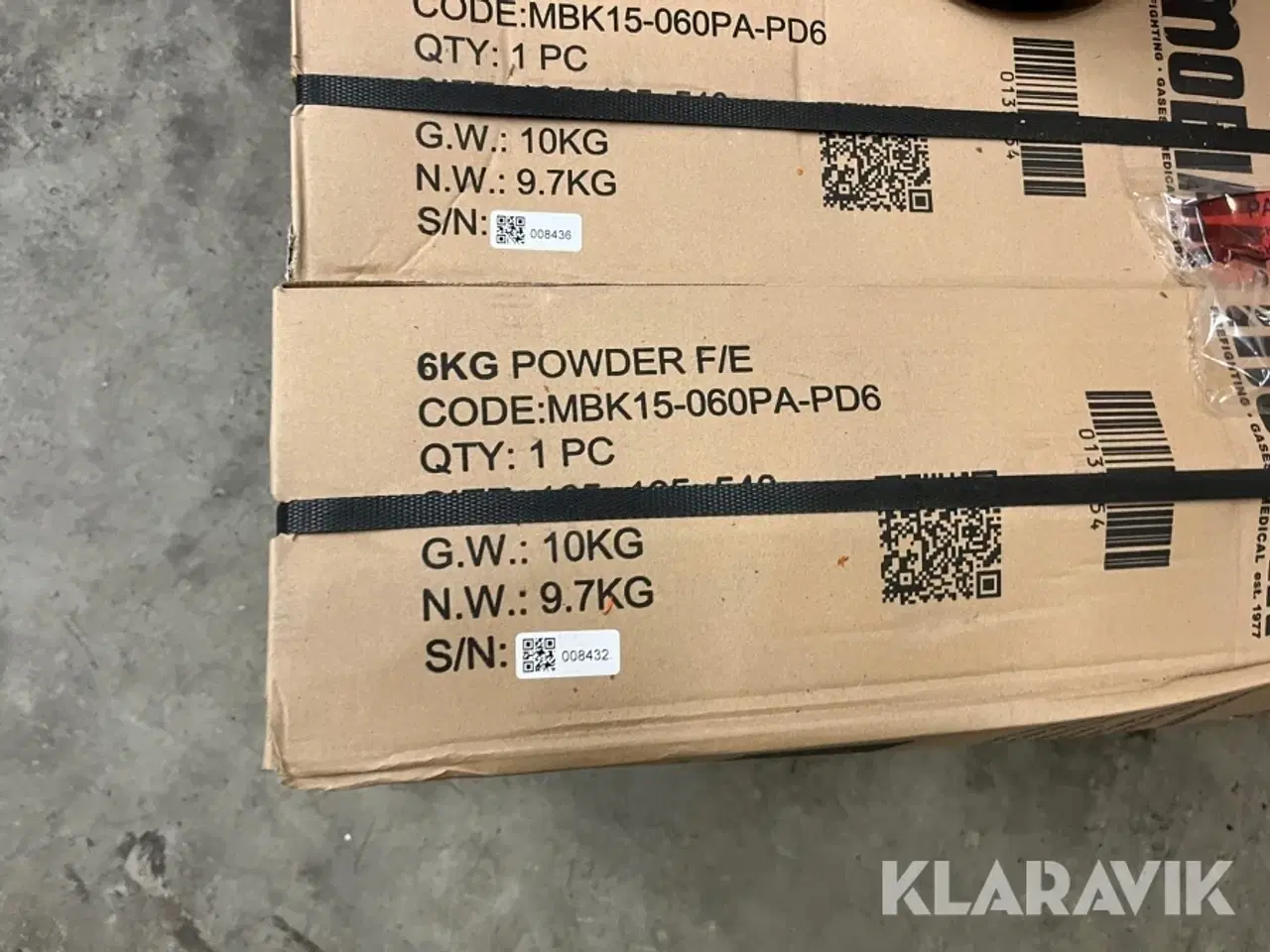 Billede 12 - Pulverslukkere Sekuritas 6kg ABC-Pulver 13 styk