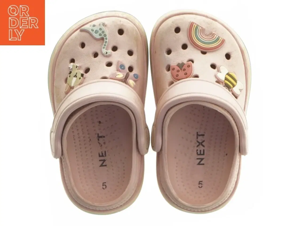 Billede 5 - Børne crocs med farverige detaljer fra Next (str. 21,5 )