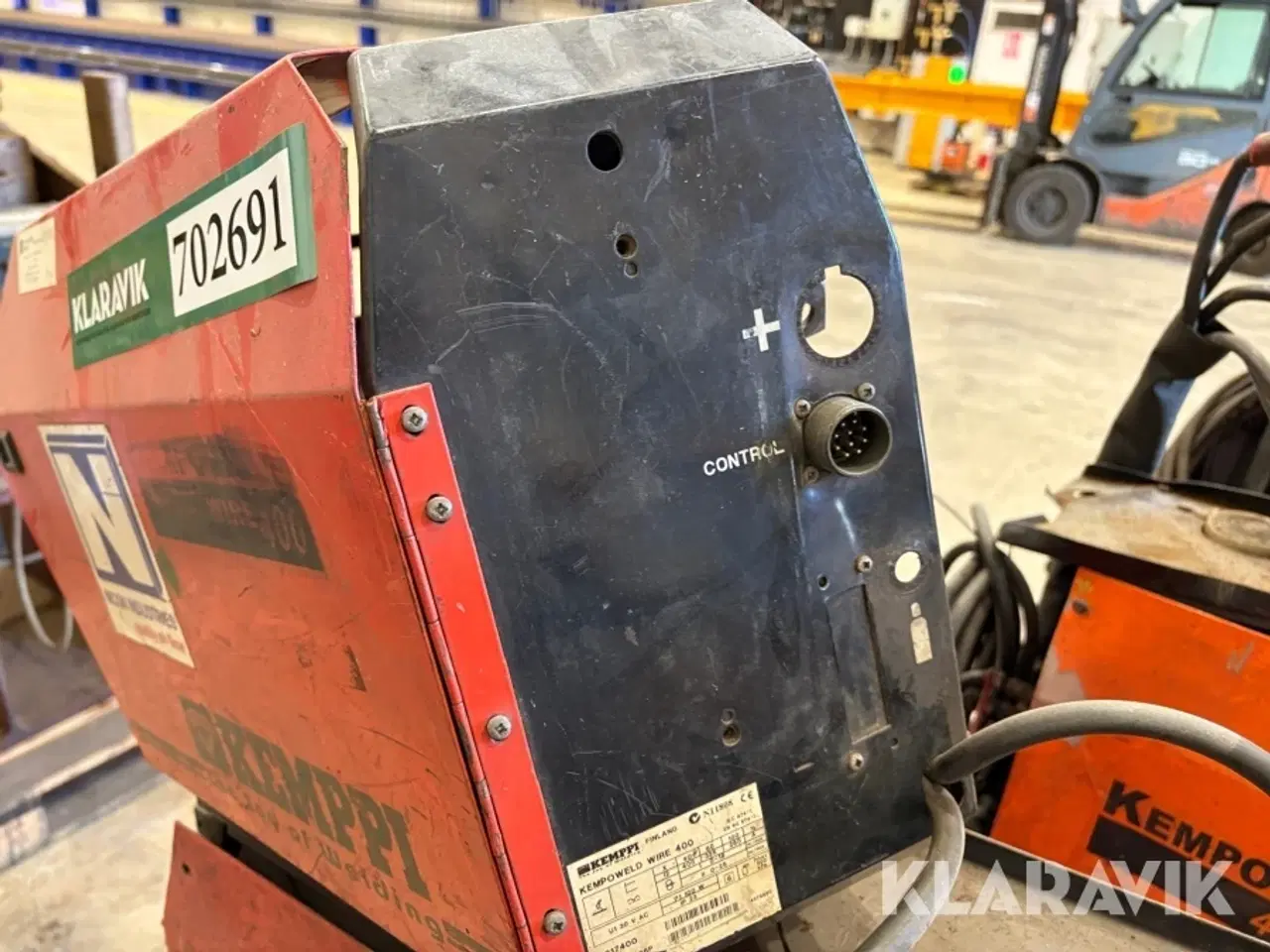 Billede 12 - Svejsemaskine Kemppi Kempoweld wire400 og 4000W