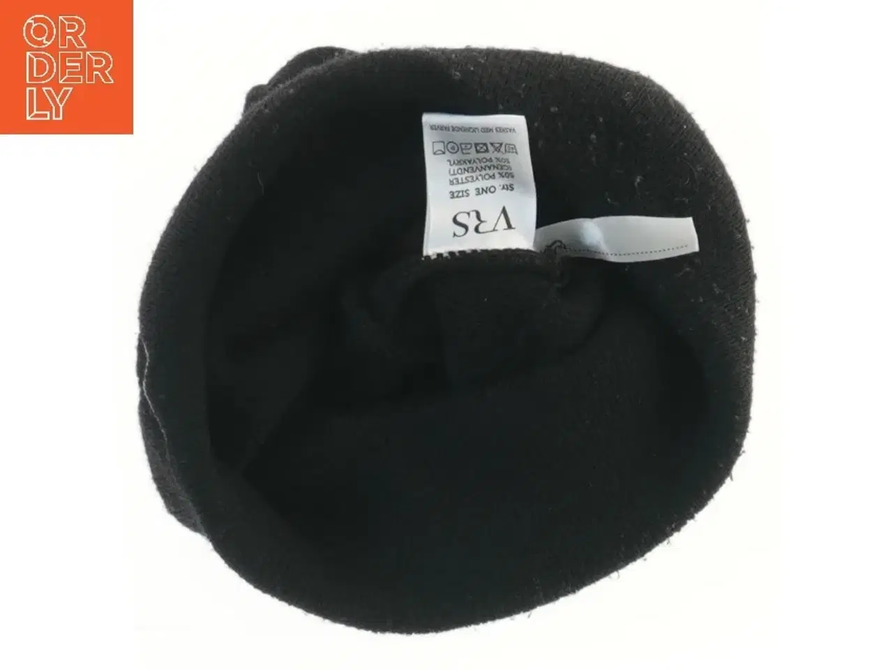 Billede 3 - Sort hue med ansigt fra VRS (str. Ø 24 cm)