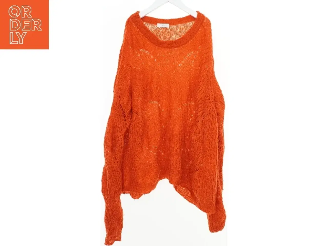 Billede 1 - Orange striktrøje fra Jacqueline De Yong (str. XXL)