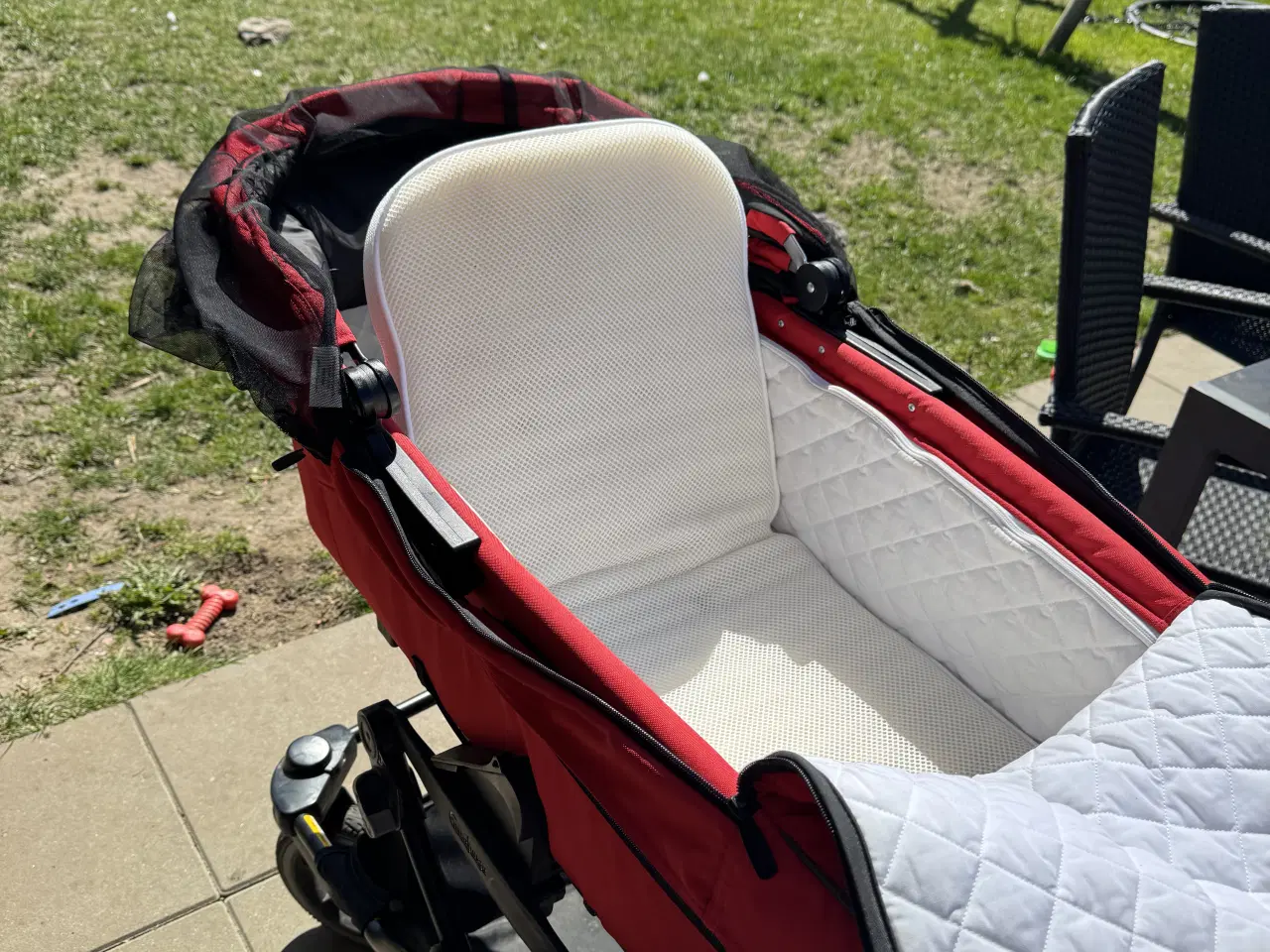 Billede 4 - Emmaljunga NXT90B barnevogn i rød❤️