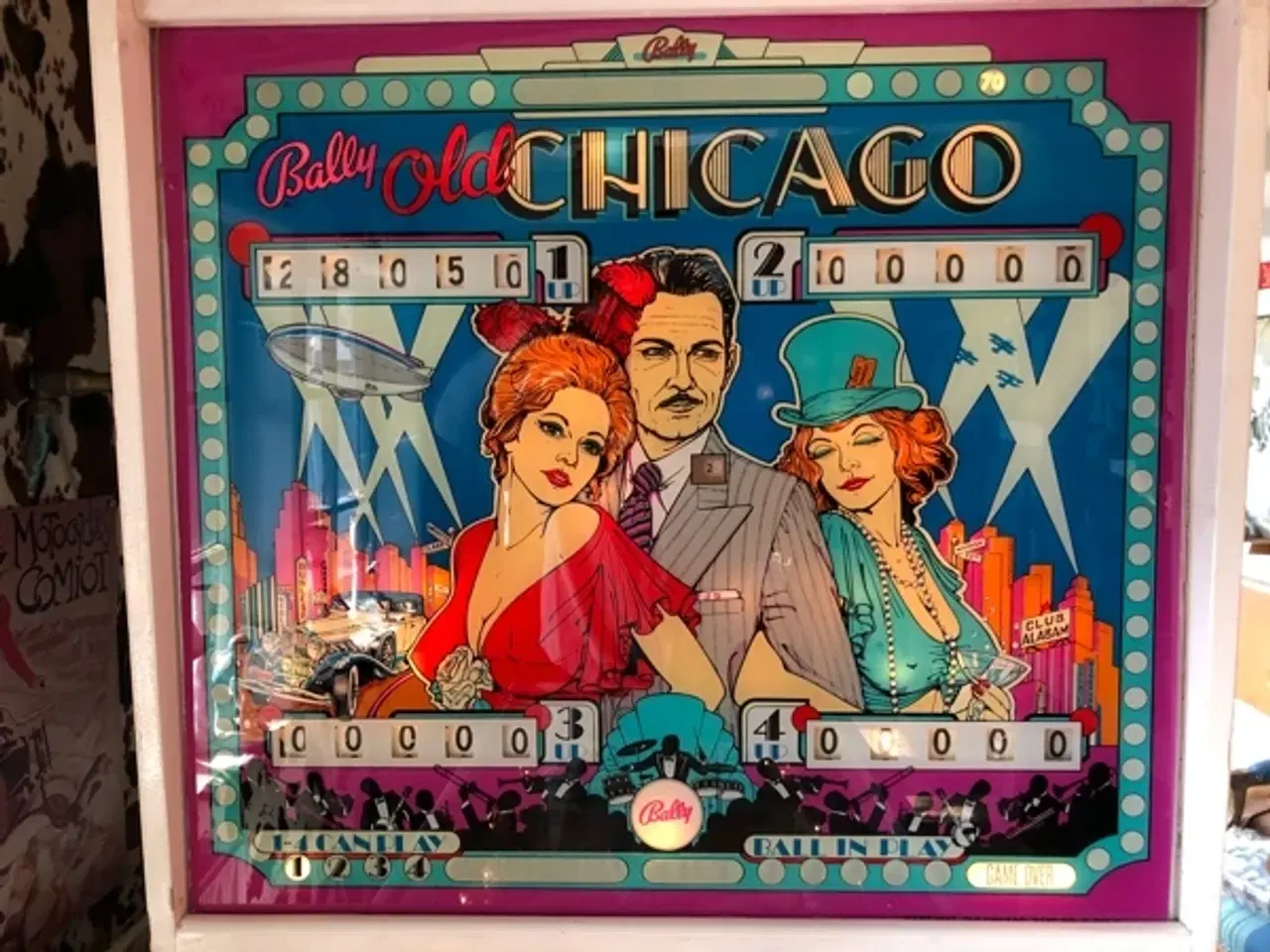 Billede 3 - Flippermaskine - Bally Old Chicago - 70'erne