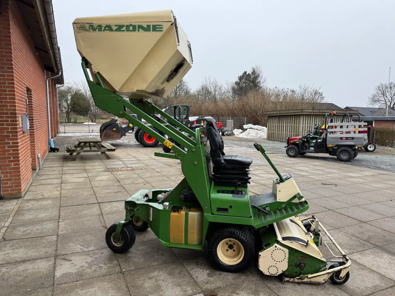 Billede 7 - Amazone ph125 vertikalskærer og klipper i en 