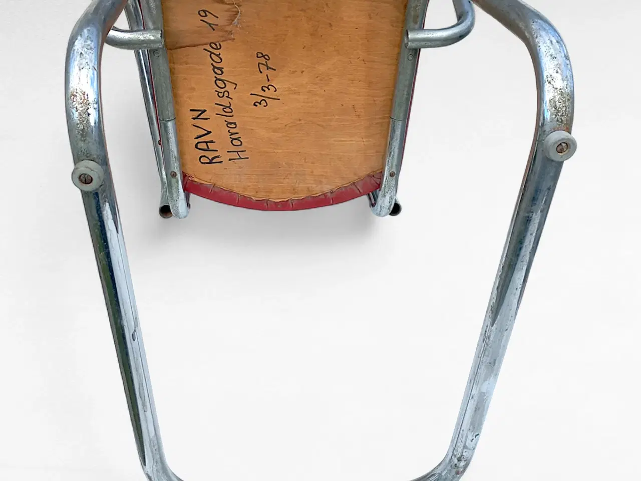 Billede 9 - Funkisstol i forkromet stål – ca. 1930/40’erne