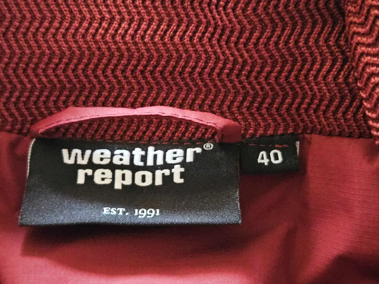 Billede 1 - FLOT JAKKE FRA WEATHER REPORT 