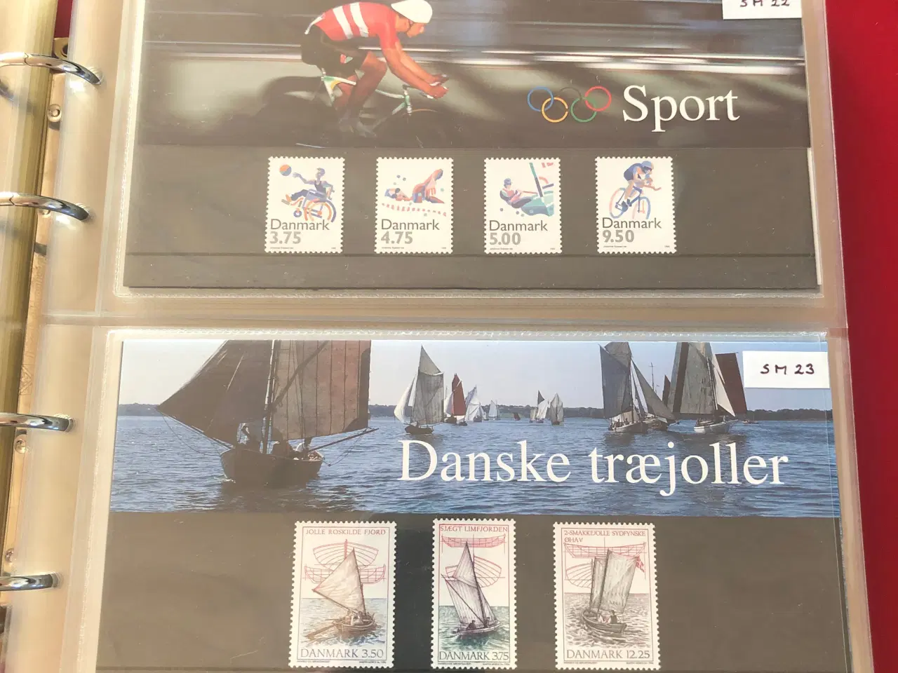 Billede 11 - Danmark postfriske souvenirmapper