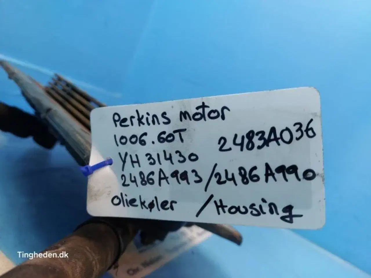 Billede 2 - Perkins 1006.60T Oliekøler Hus 2486A993