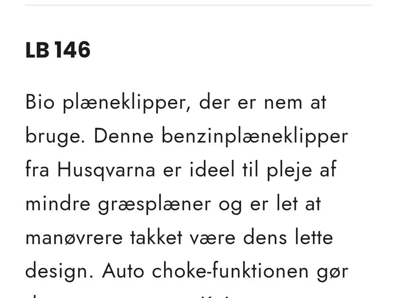 Billede 5 - Husqvarna plæneklipper 