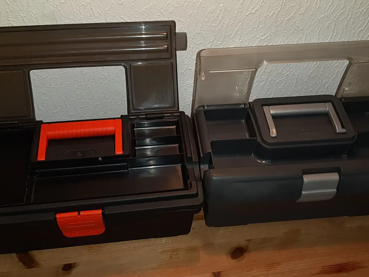 Billede 9 - Værktøj, 2 værktøjskasser, rustfri stål bolte m.m.