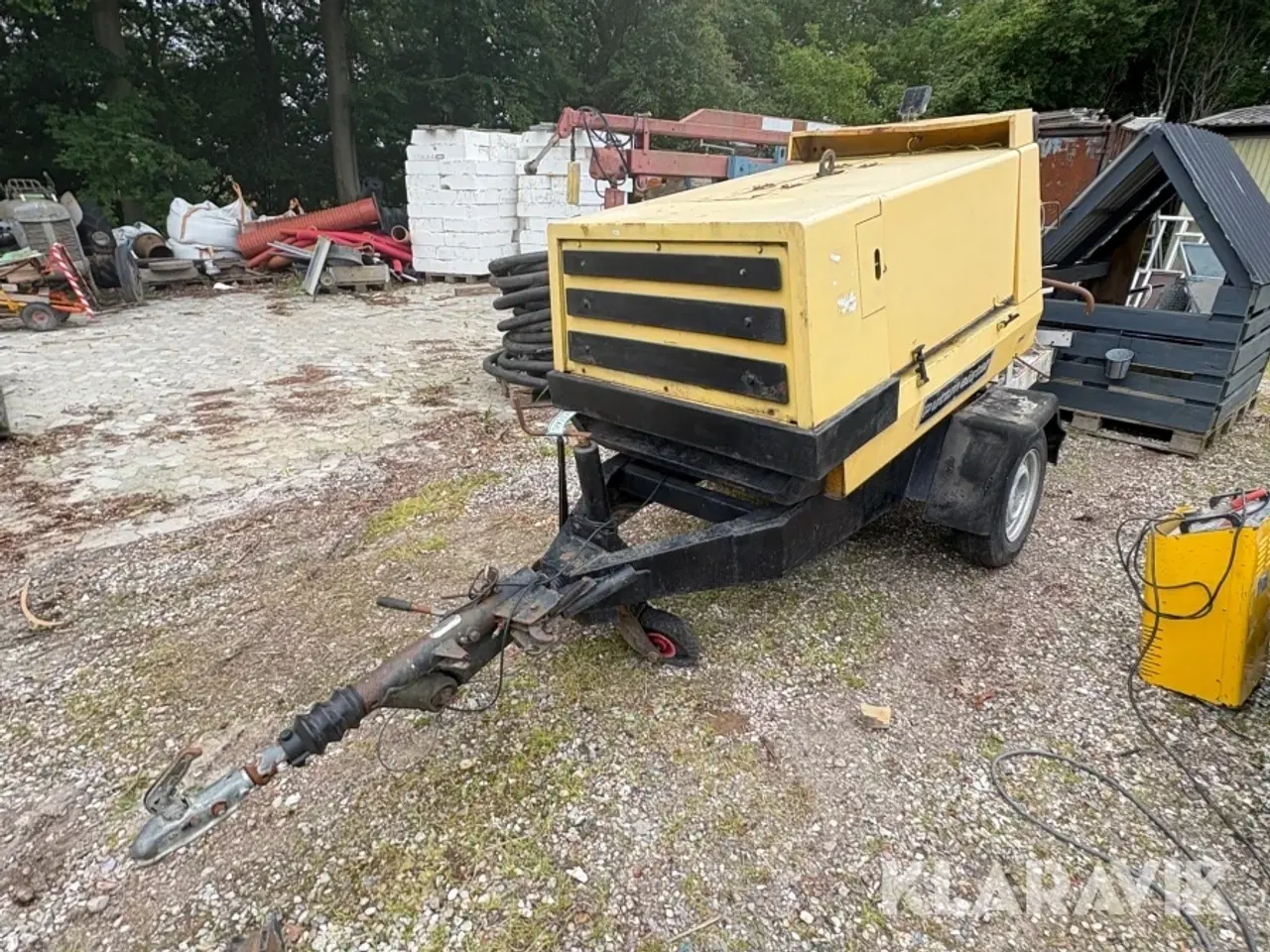 Billede 1 - Betonkanon med kompressor Putzmeister / Atlas Copco XAS 60