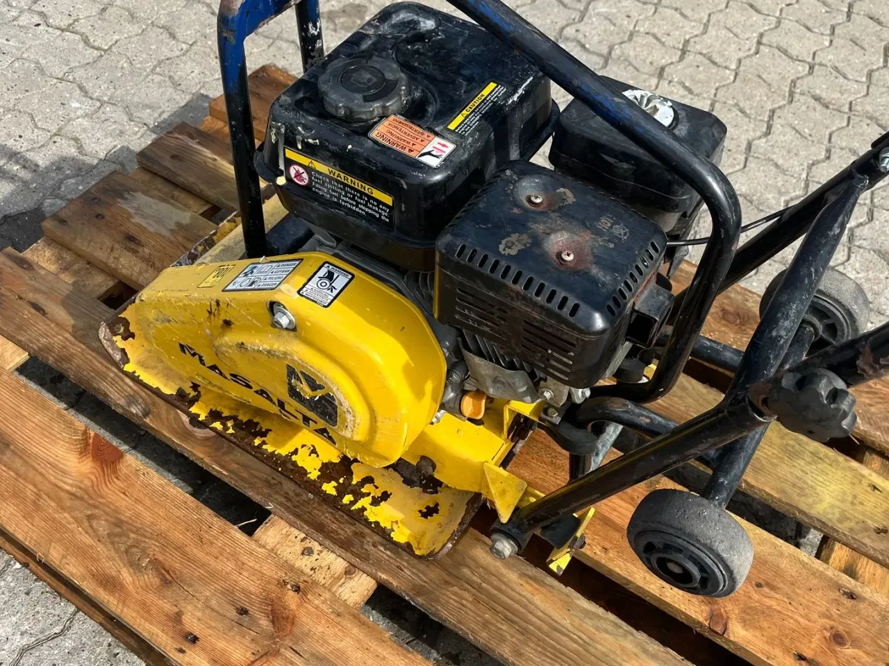 Billede 5 - Masalta MS60 62kg pladevibrator
