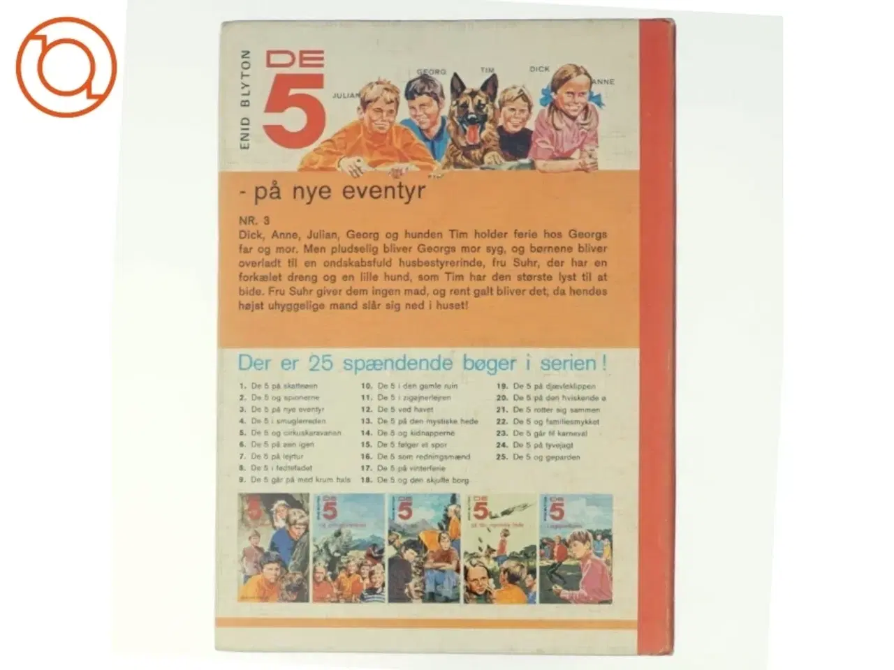 Billede 3 - De 5 på nye eventyr af Enid Blyton
