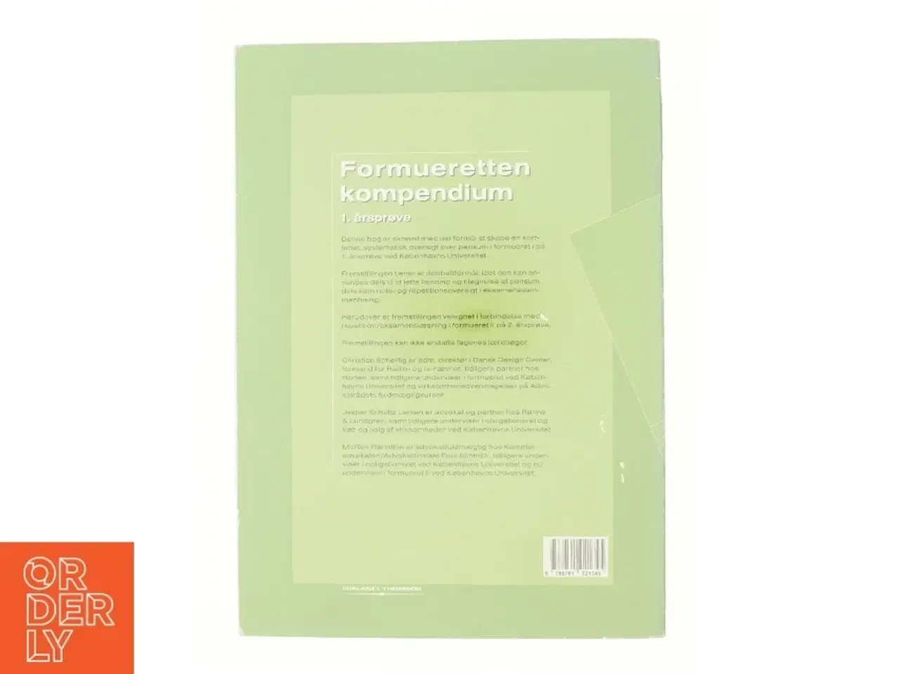 Billede 2 - Formueretten, 1. årsprøve (Bog)