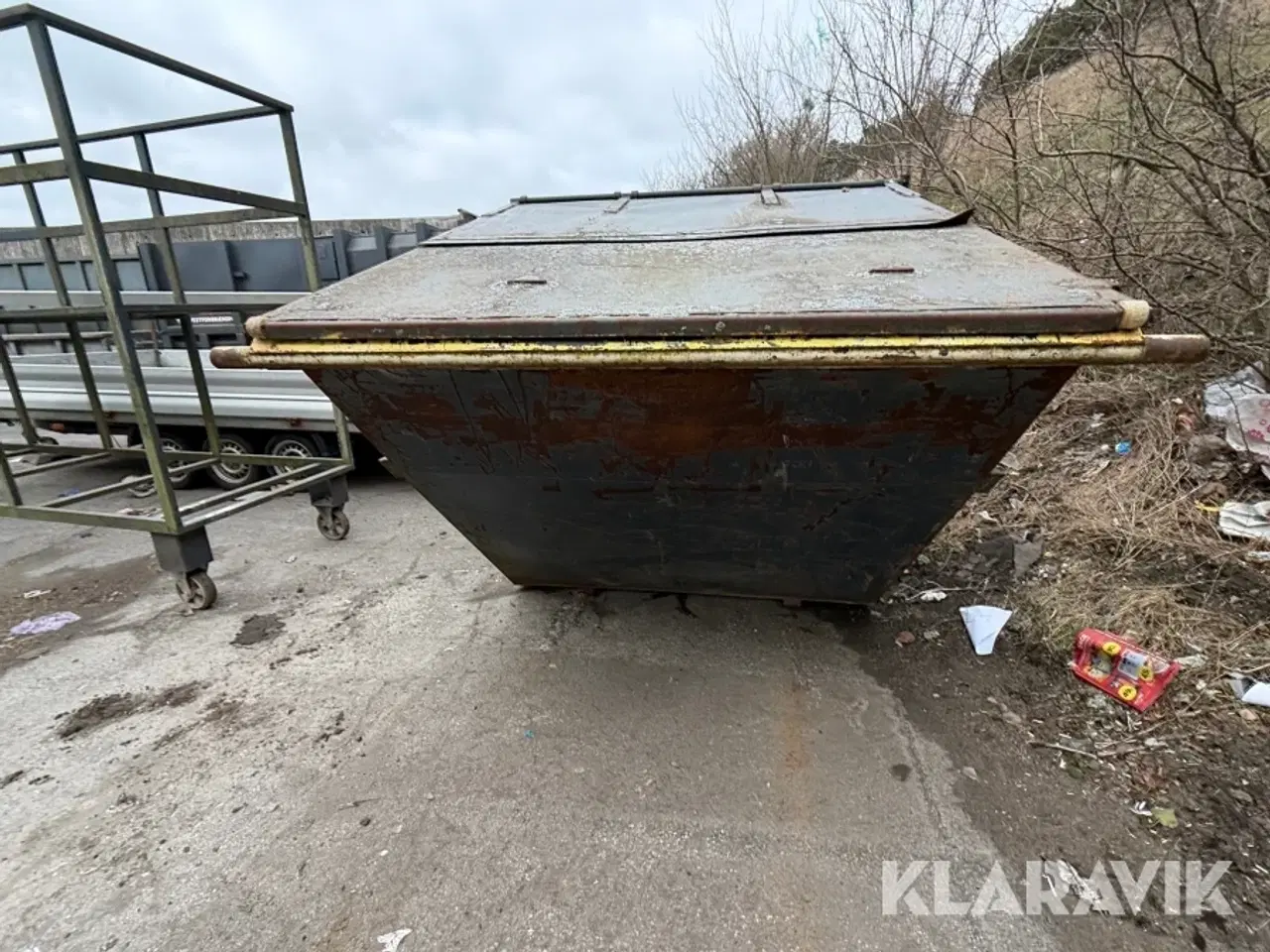 Billede 6 - Affaldscontainer / lukket container VIP-8 Ukendt