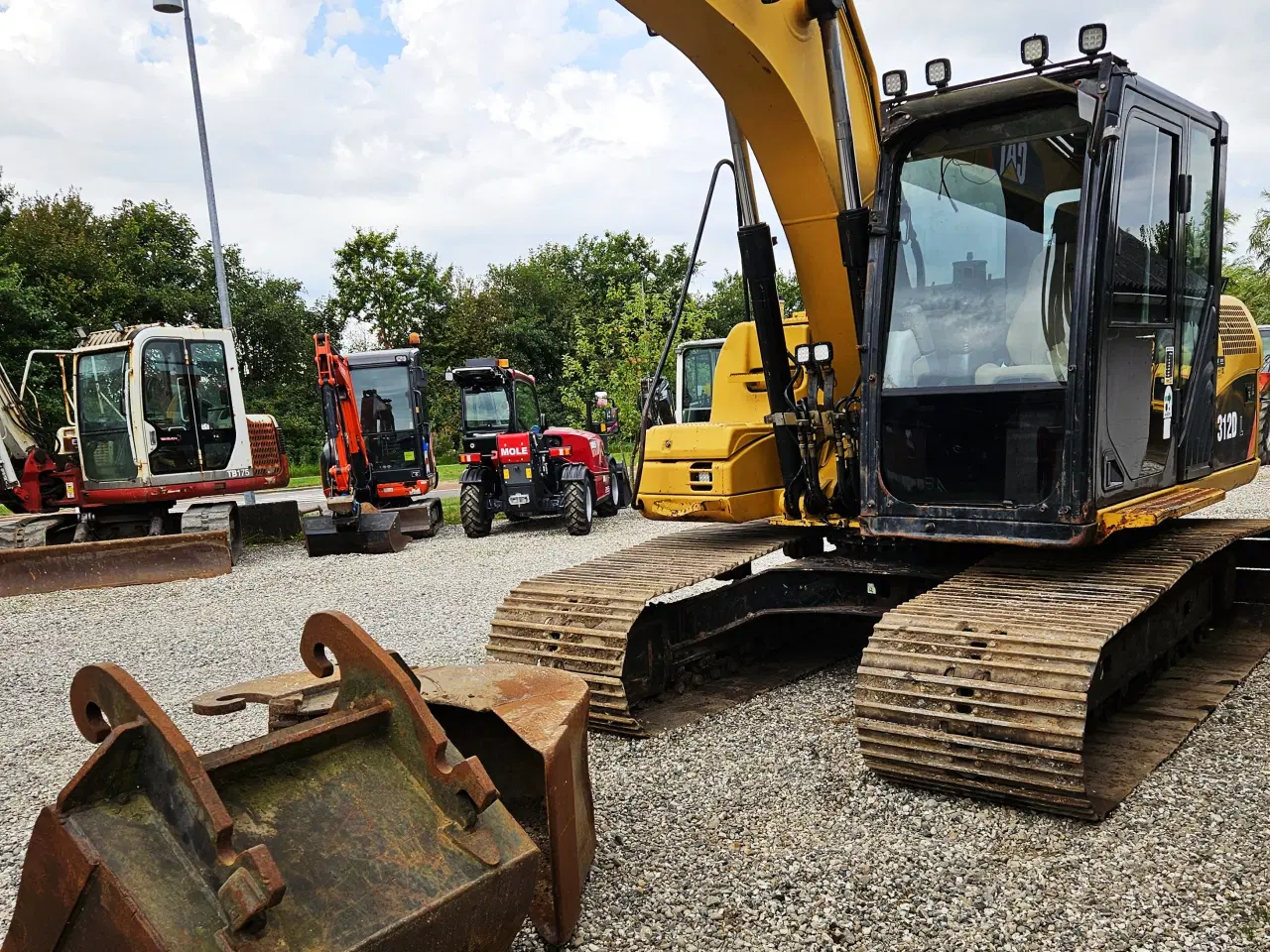 Billede 3 - CAT 312 DL / rotortilt / ny undervogn / skovlpakke